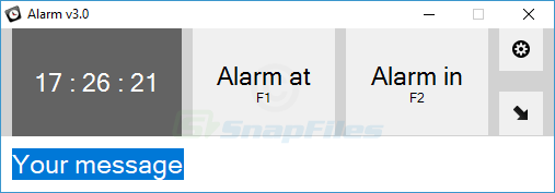 screenshot of 2xDSoft Alarm