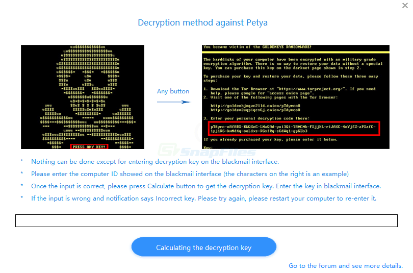 screenshot of 360 Ransomware Decryption Tools