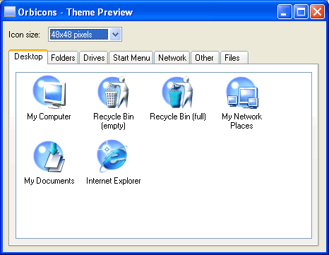 screenshot of IconTweaker