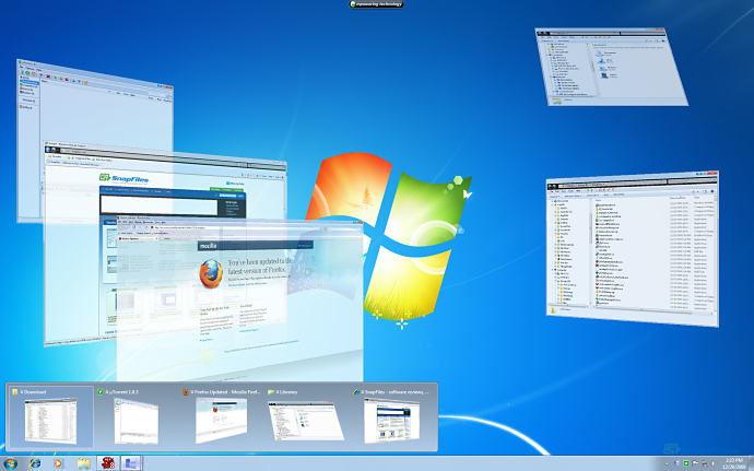 screenshot of T3Desk