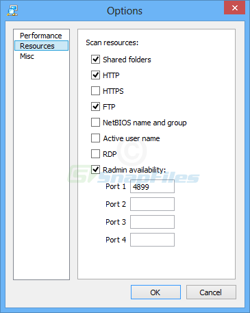 screenshot of Advanced IP Scanner