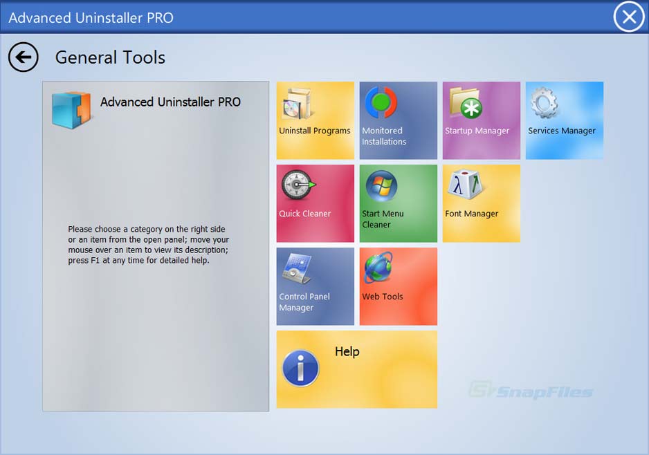 screenshot of Advanced Uninstaller PRO