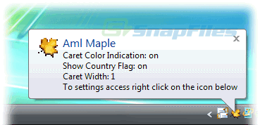 screenshot of Aml Maple