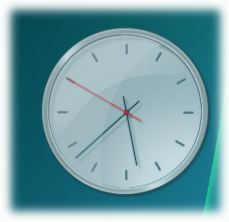 screen capture of Analogue Vista Clock