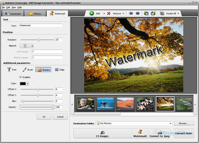 screenshot of AVS Image Converter