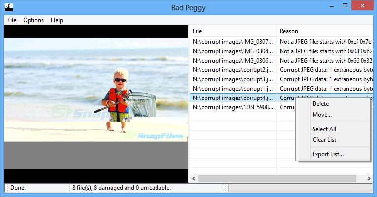 screen capture of Bad Peggy