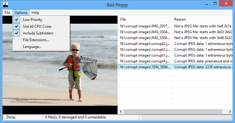 screenshot of Bad Peggy