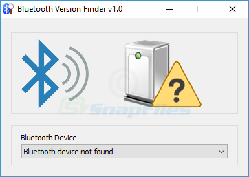 screenshot of Bluetooth Version Finder