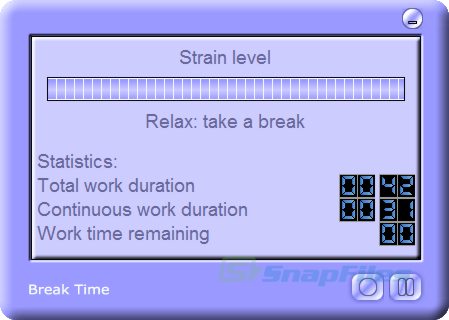 screenshot of Break Time