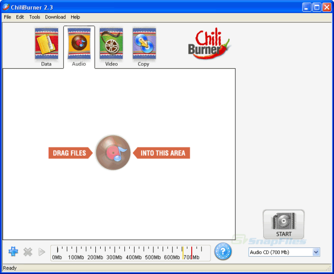 screenshot of ChiliBurner