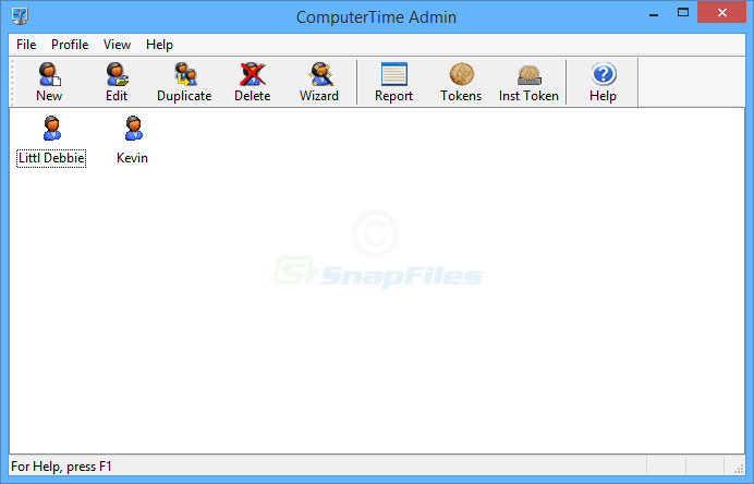 screen capture of ComputerTime