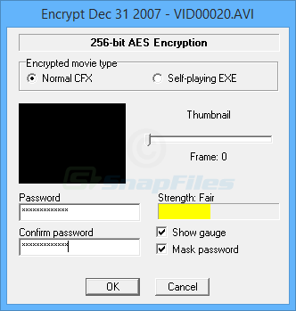 screenshot of CryptaFlix
