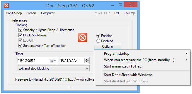 screenshot of Dont Sleep