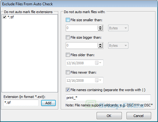 screenshot of Fast Duplicate File Finder