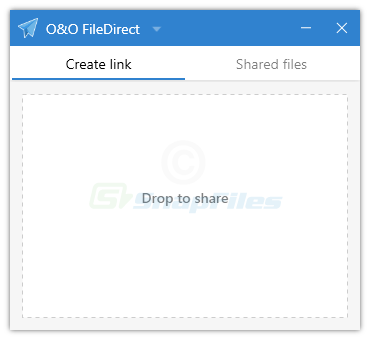 screen capture of O&O FileDirect