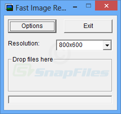 screenshot of Fast Image Resizer
