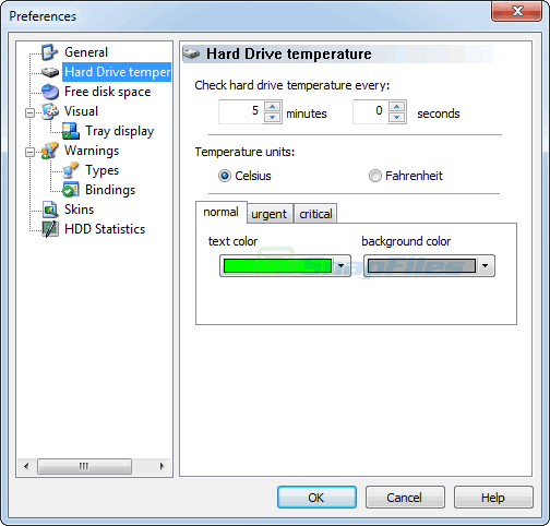 screenshot of HDDlife Professional