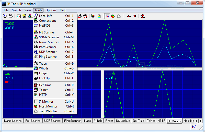 screenshot of IP-Tools
