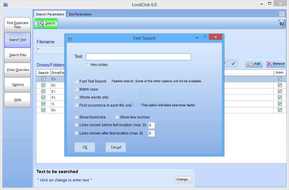 screenshot of LookDisk