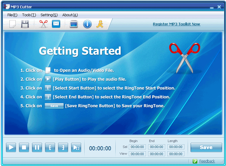 screenshot of MP3 Toolkit