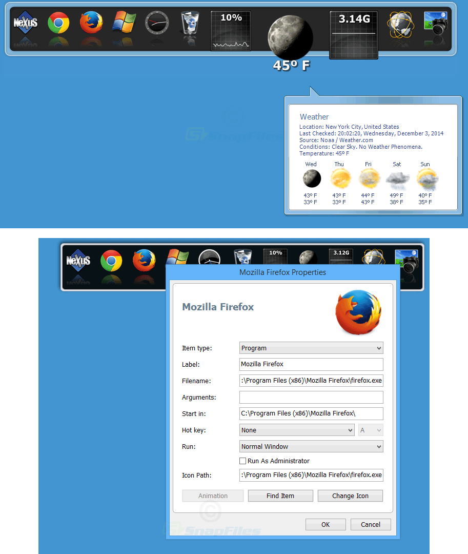 screenshot of WinStep Nexus