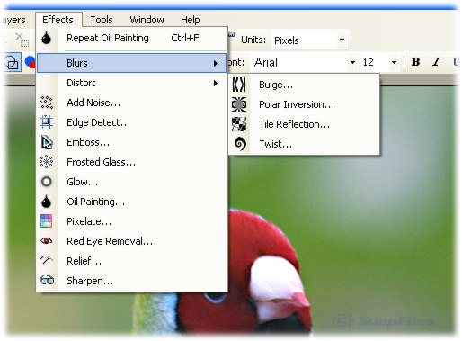 screenshot of Paint.NET