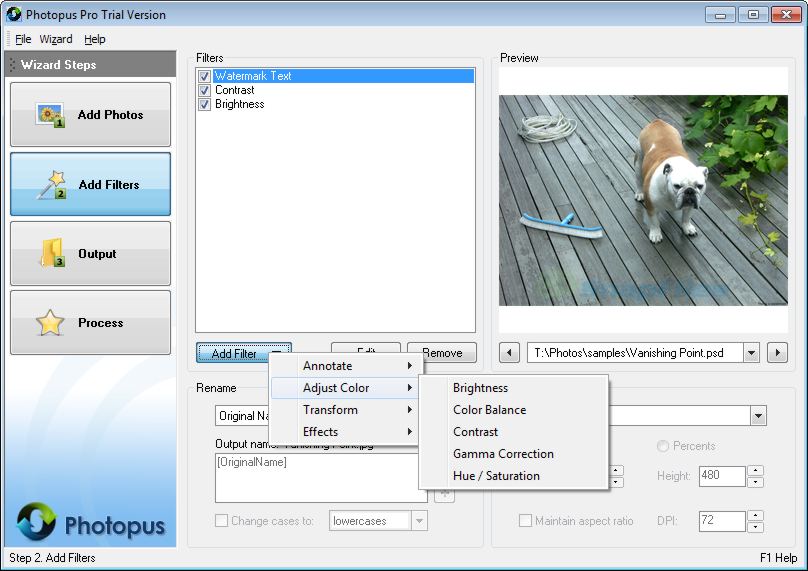 screenshot of Photopus Pro