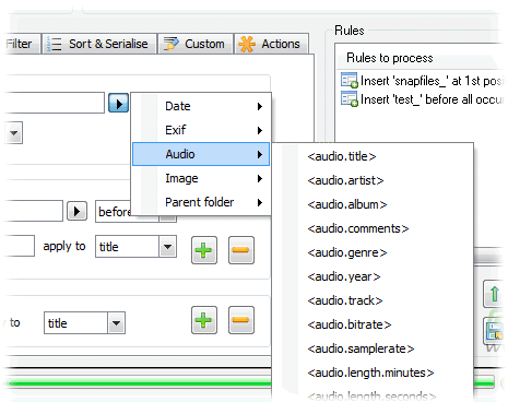 screenshot of Quick File Rename