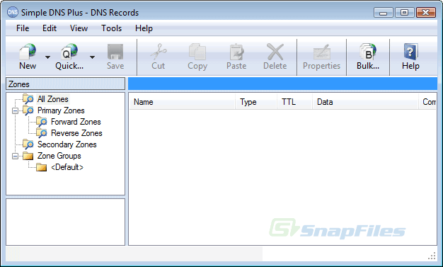 screenshot of Simple DNS Plus