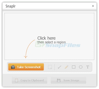 screen capture of Snaplr