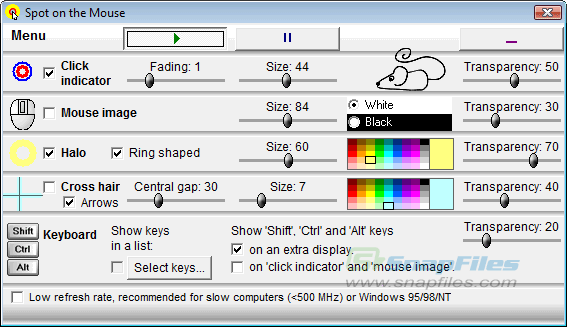 screenshot of Spot on the Mouse