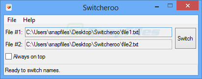 screenshot of Switcheroo
