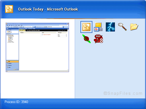 screen capture of TaskSwitchXP