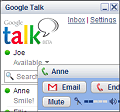 Google Talk screenshot