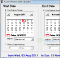 Acute Date Calculator screenshot