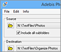 Adebis Photo Sorter screenshot