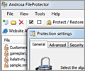 Androsa FileProtector screenshot