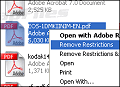 A-PDF Restrictions Remover screenshot