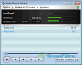 Audio Record Wizard screenshot