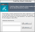 CodeTwo Attach Unblocker screenshot