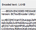 BCTextEncoder screenshot