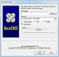 BurnCDCC screenshot