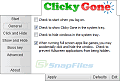 Clicky Gone Portable screenshot