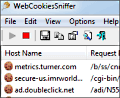 WebCookiesSniffer screenshot