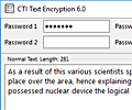 CTI Text Encryption screenshot