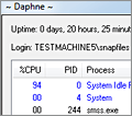 Daphne screenshot