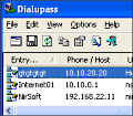 Dialupass screenshot