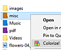 Folder Colorizer screenshot