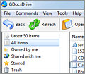 GDocsDrive screenshot