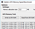 GFX Memory Speed Benchmark screenshot